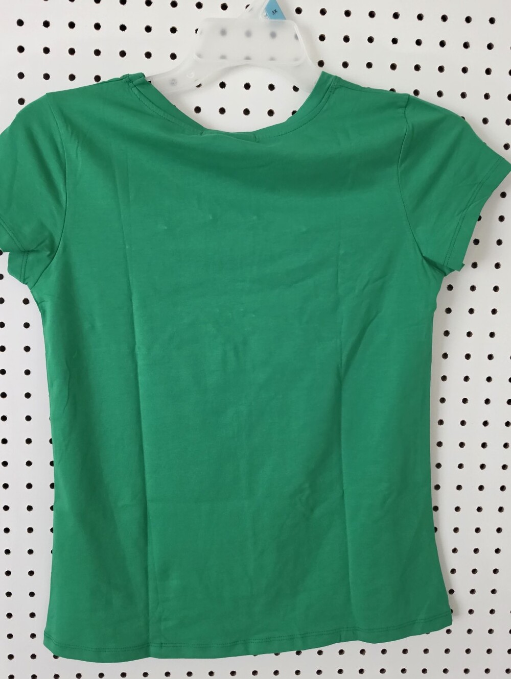 Evil Eye Rhinestone Graphic Tee Green Heart Studded Shirt NWT M - Picture 4 of 10